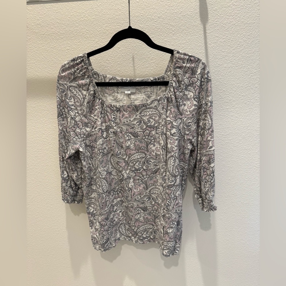Paisley Print Women's Top